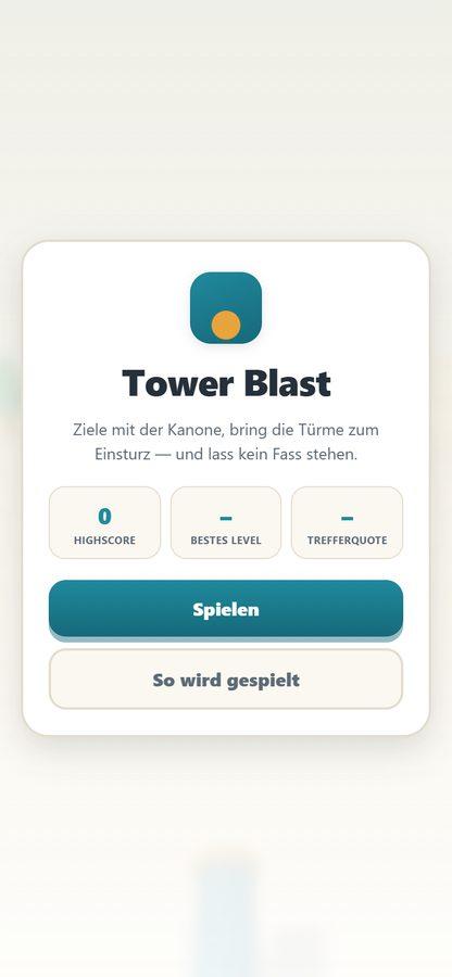 Spiel Tower Blast